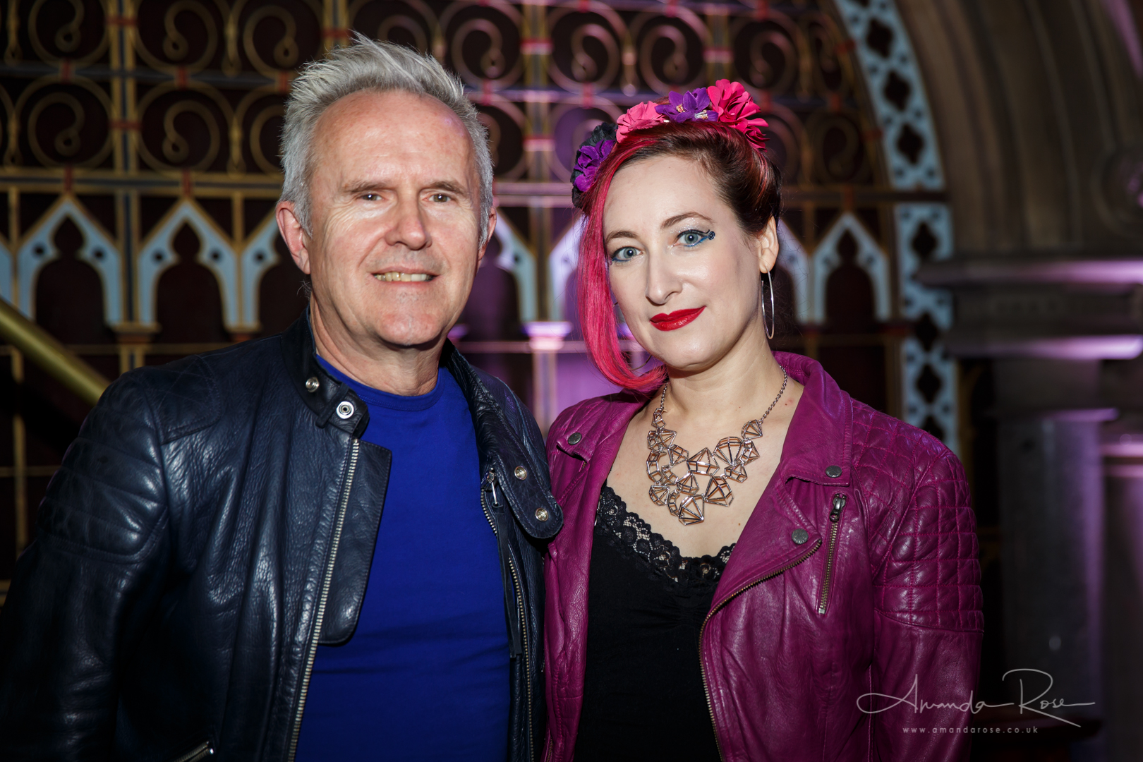 Rachael Sage and Howard Jones (photo by Amanda Rose)