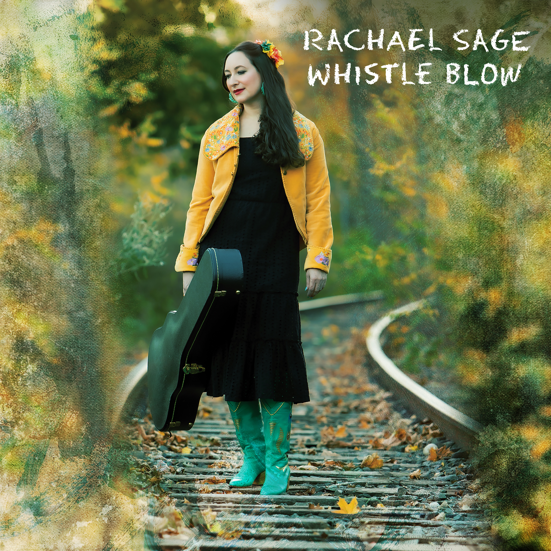 Rachael Sage - Whistle Blow (photo by Bill Bernstein, design by Christopher Kornmann)