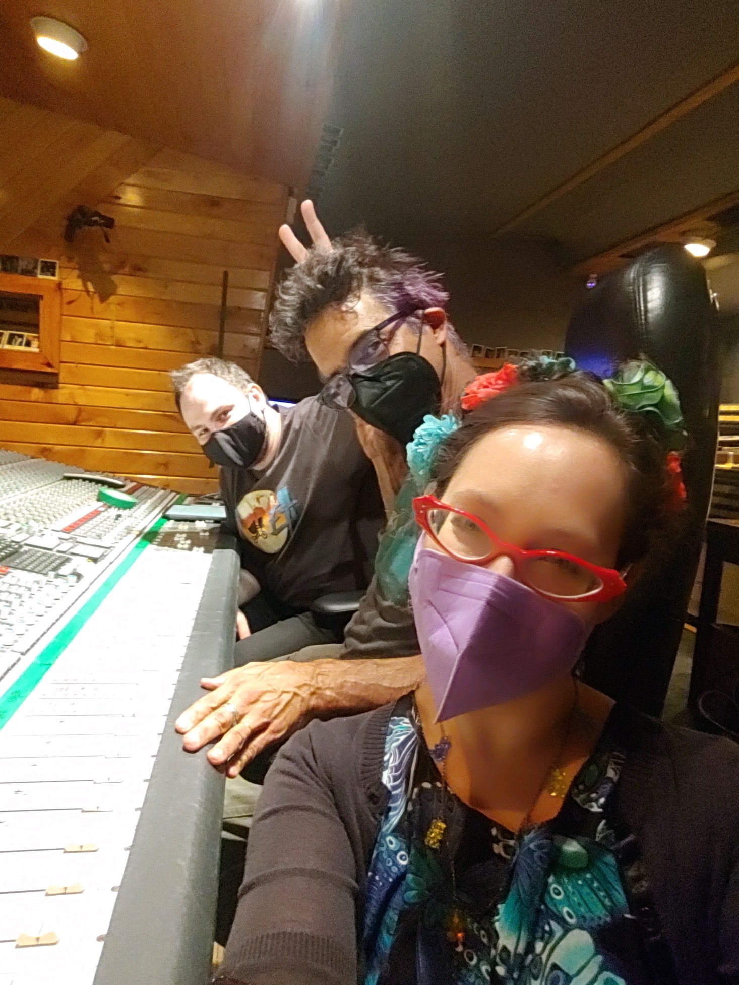 Rachael, Jack Petruzelli, and Mikhail Pivovarov at Carriage House Studio