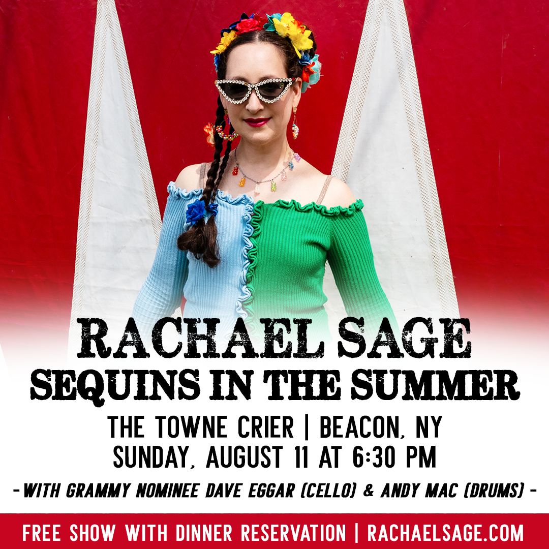 Rachael Sage at the Towne Crier August 11, 2024