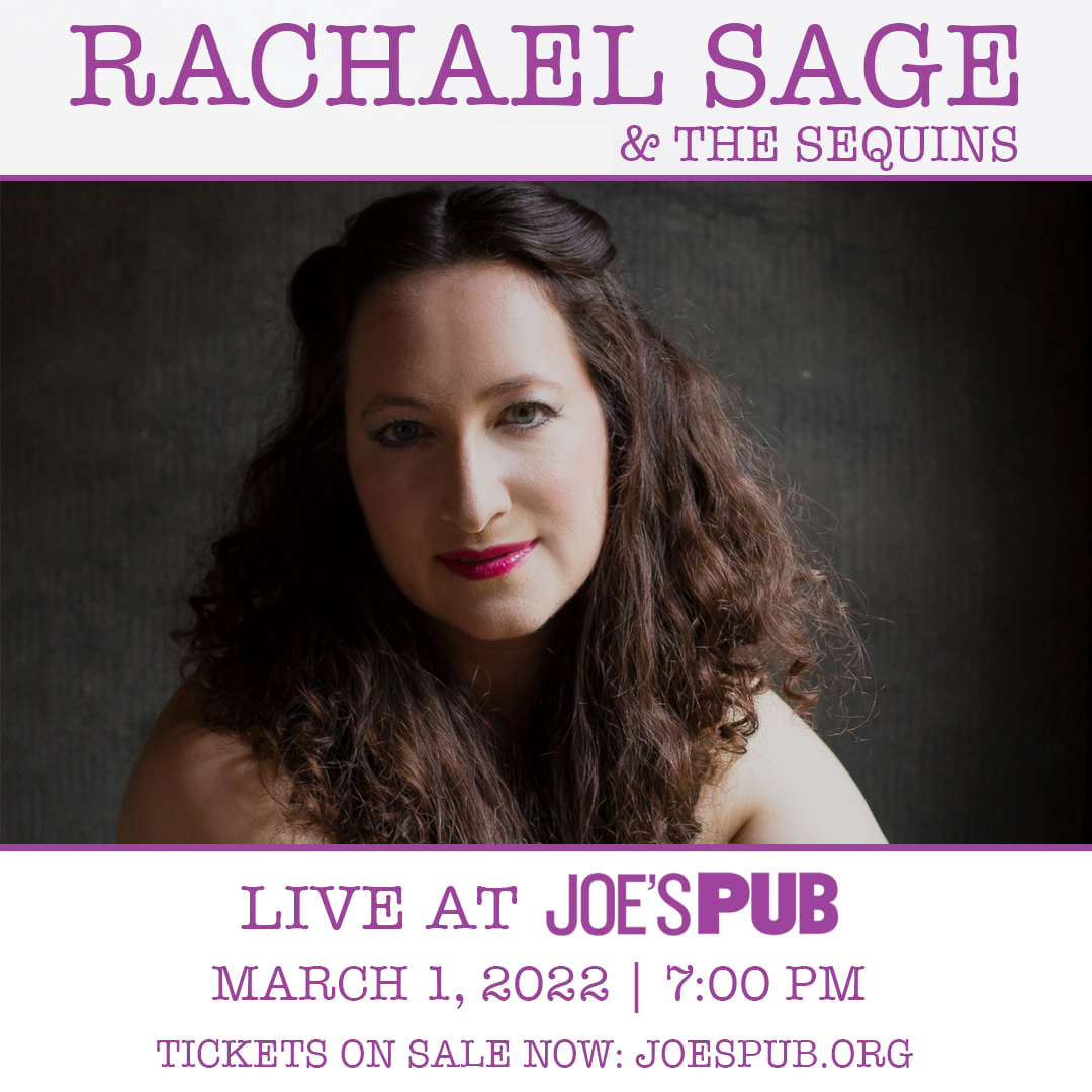 Rachael Sage at Joe's Pub NYC March 1 2022
