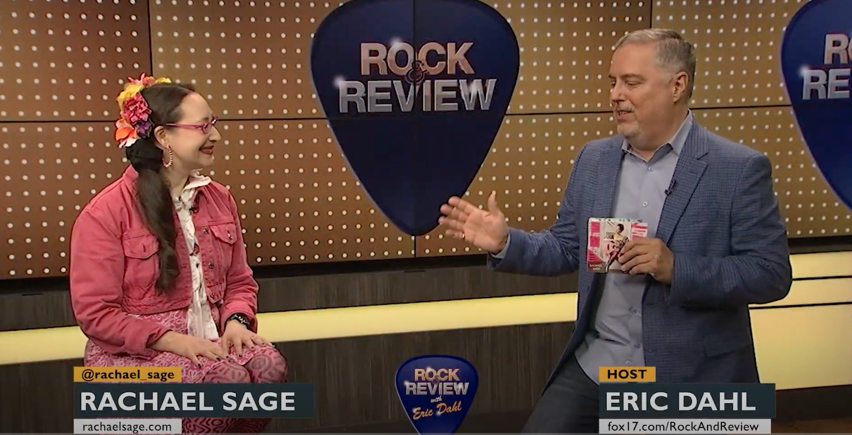 Rachael Sage On Nashville Rock and Review Show