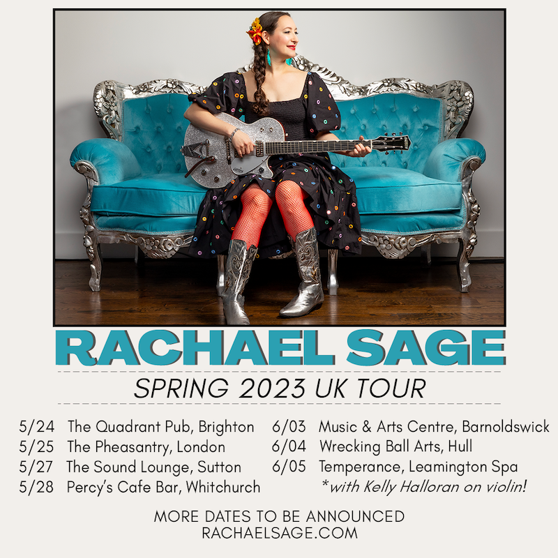 Rachael Sage Spring 2023 UK Tour- photo by Bill Bernstein