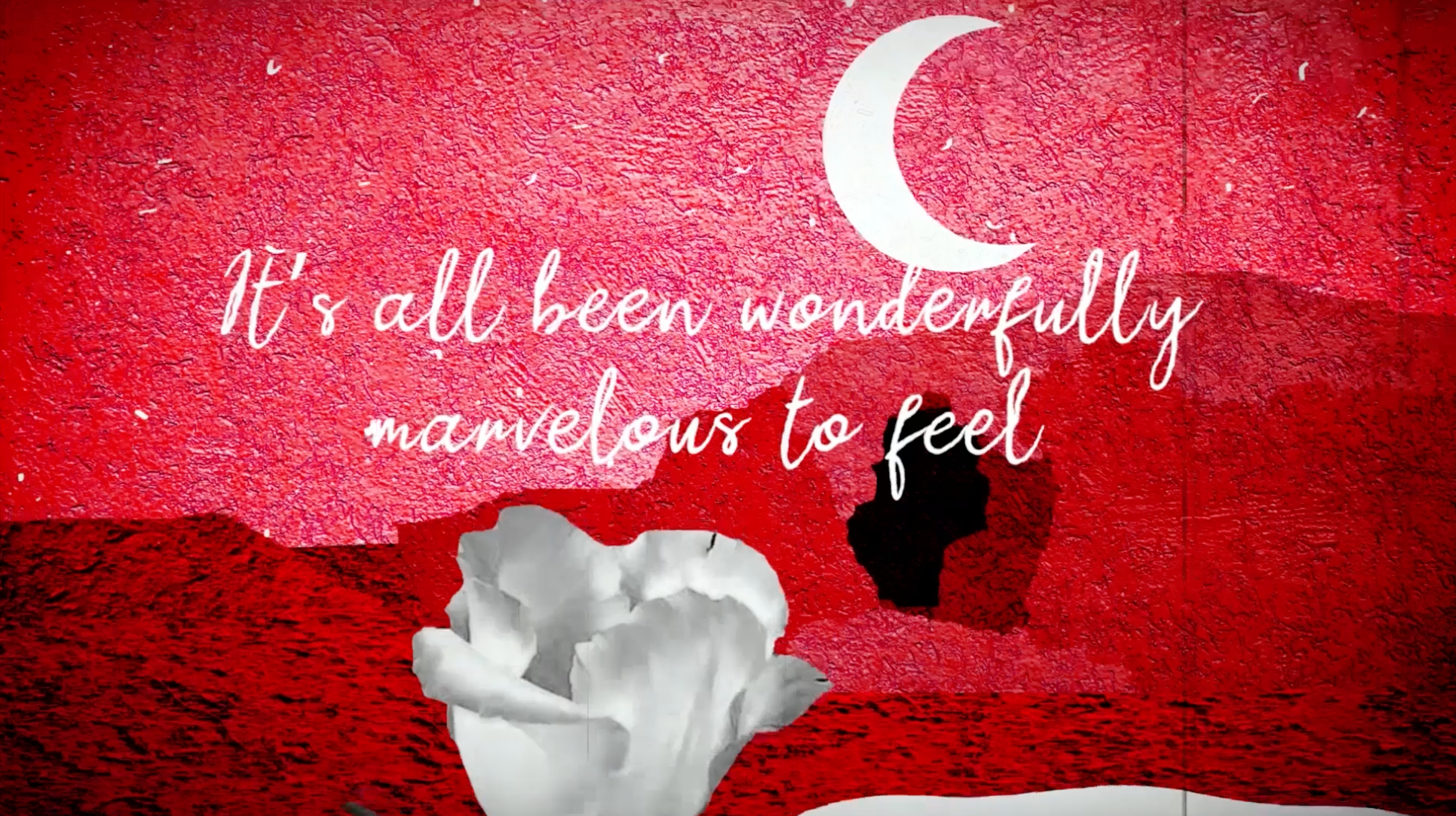 Cave (Remix) Lyric Video Still