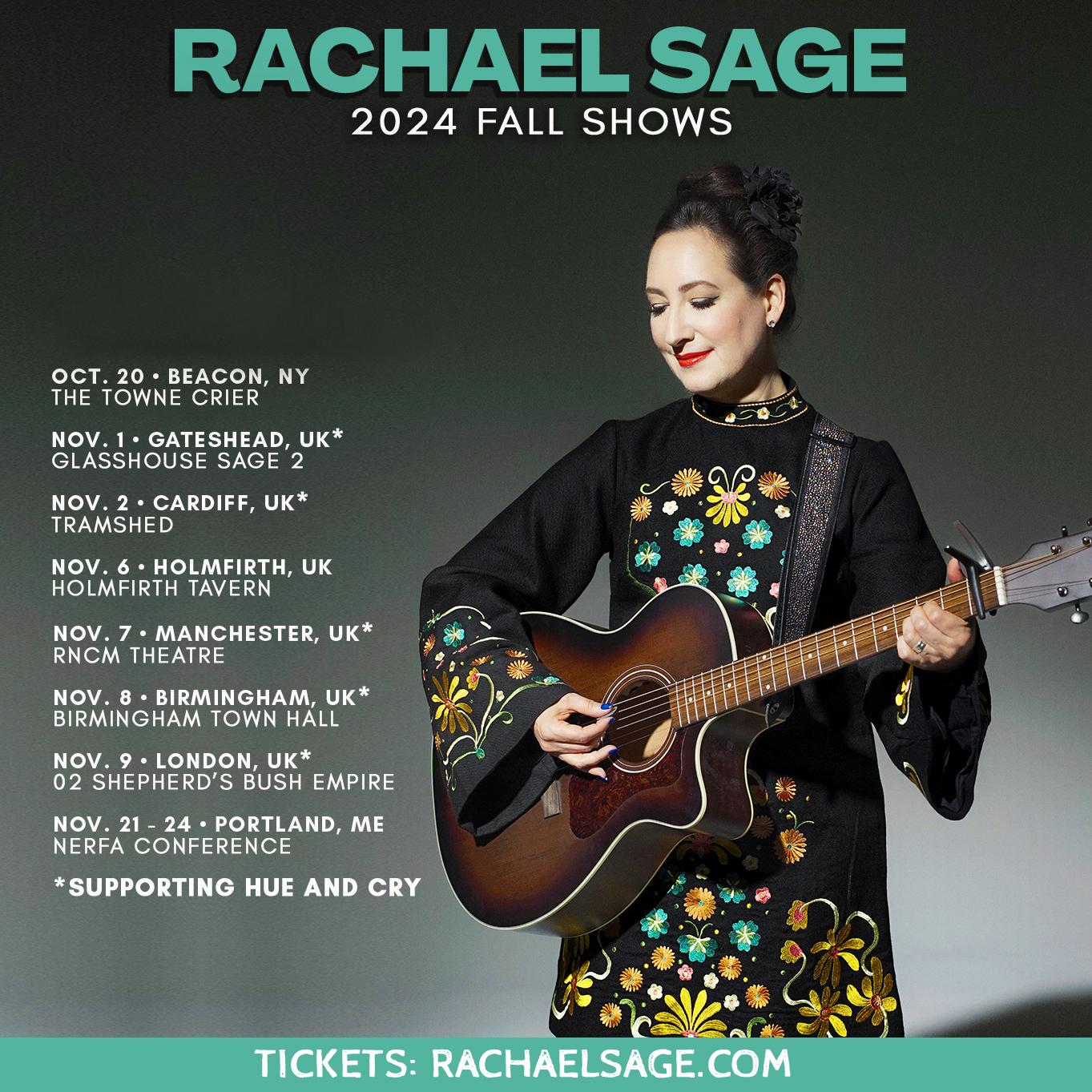 Rachael Sage November UK Tour