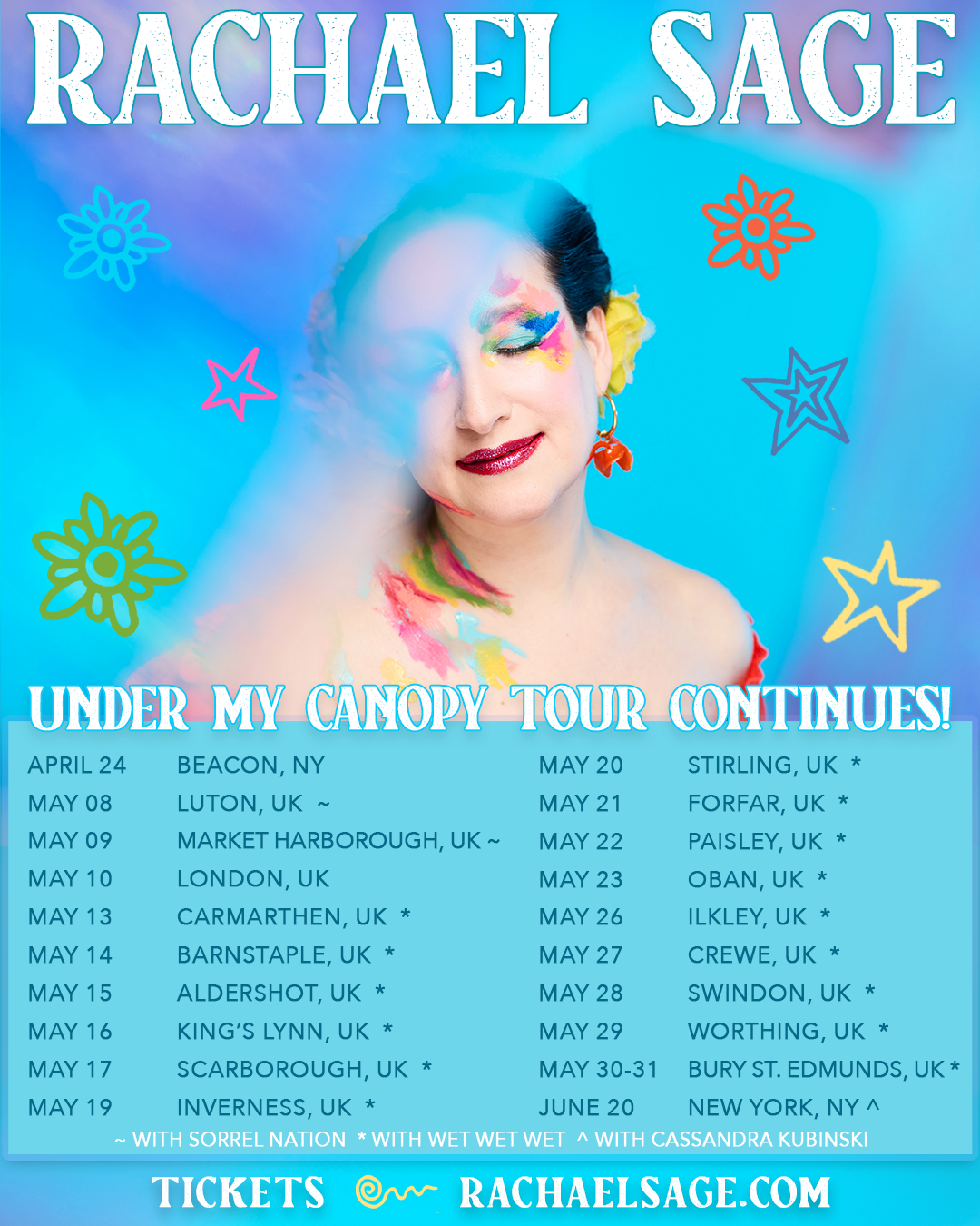 Rachael Sage May Tour Dates