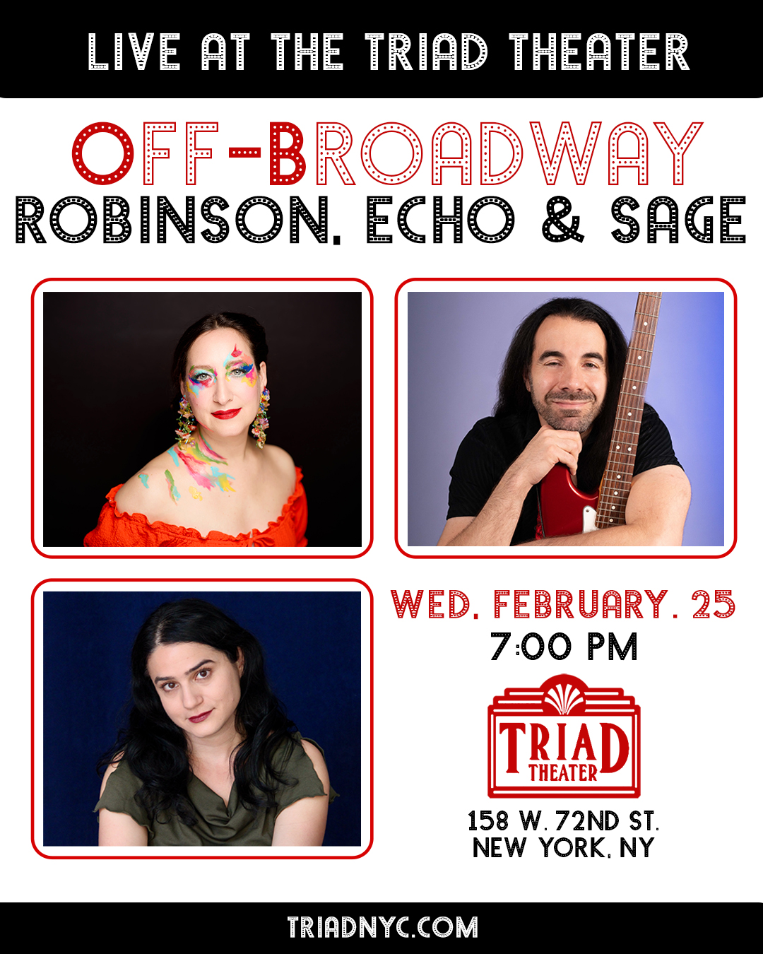 Rachael Sage at The Triad Theater NYC