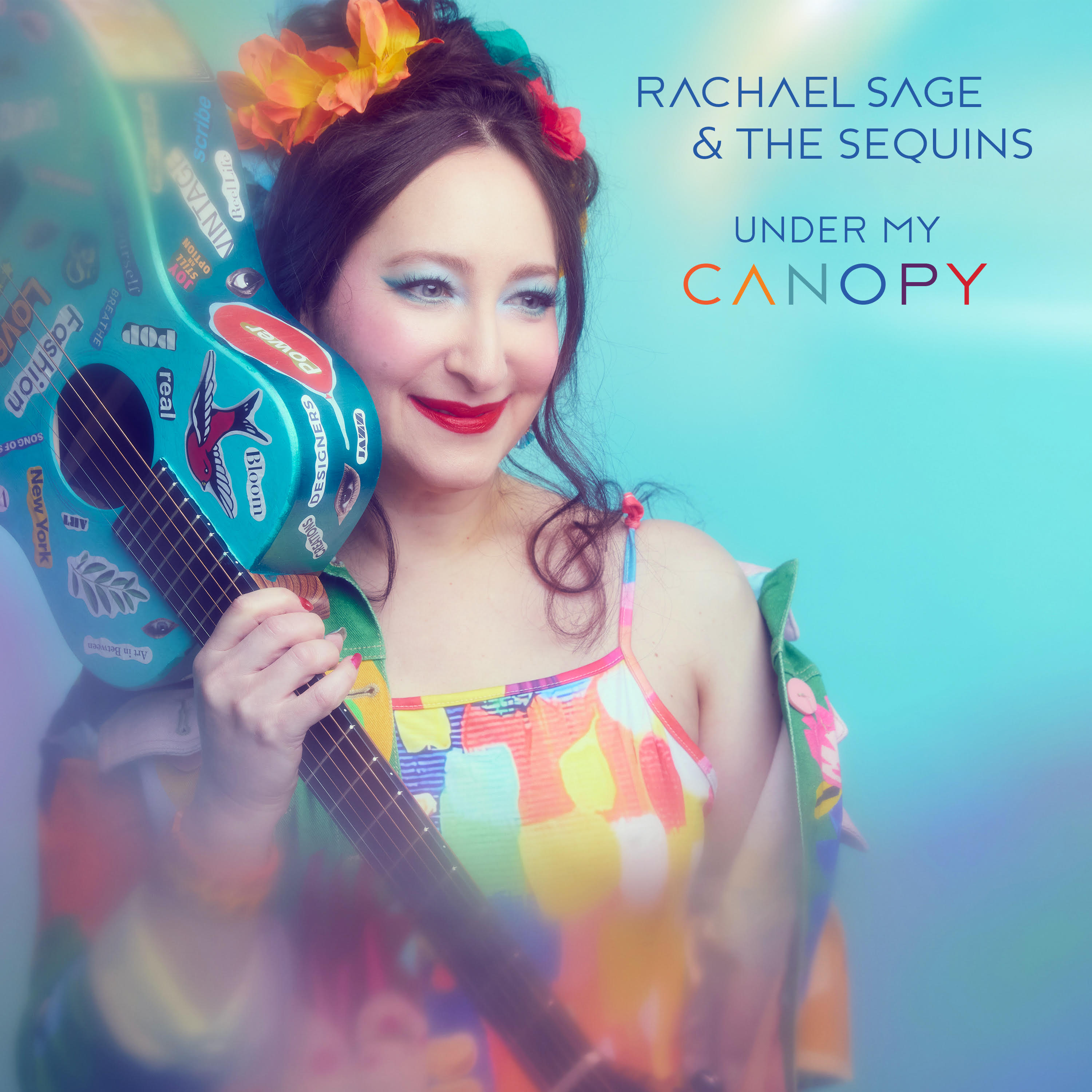 Rachael Sage & The Sequins - Under My Canopy Album Cover - photo by Anna Azarov