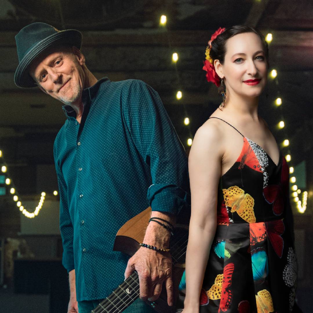 Rachael Sage and Willy Porter at the 04 Center in Austin October 16 2025