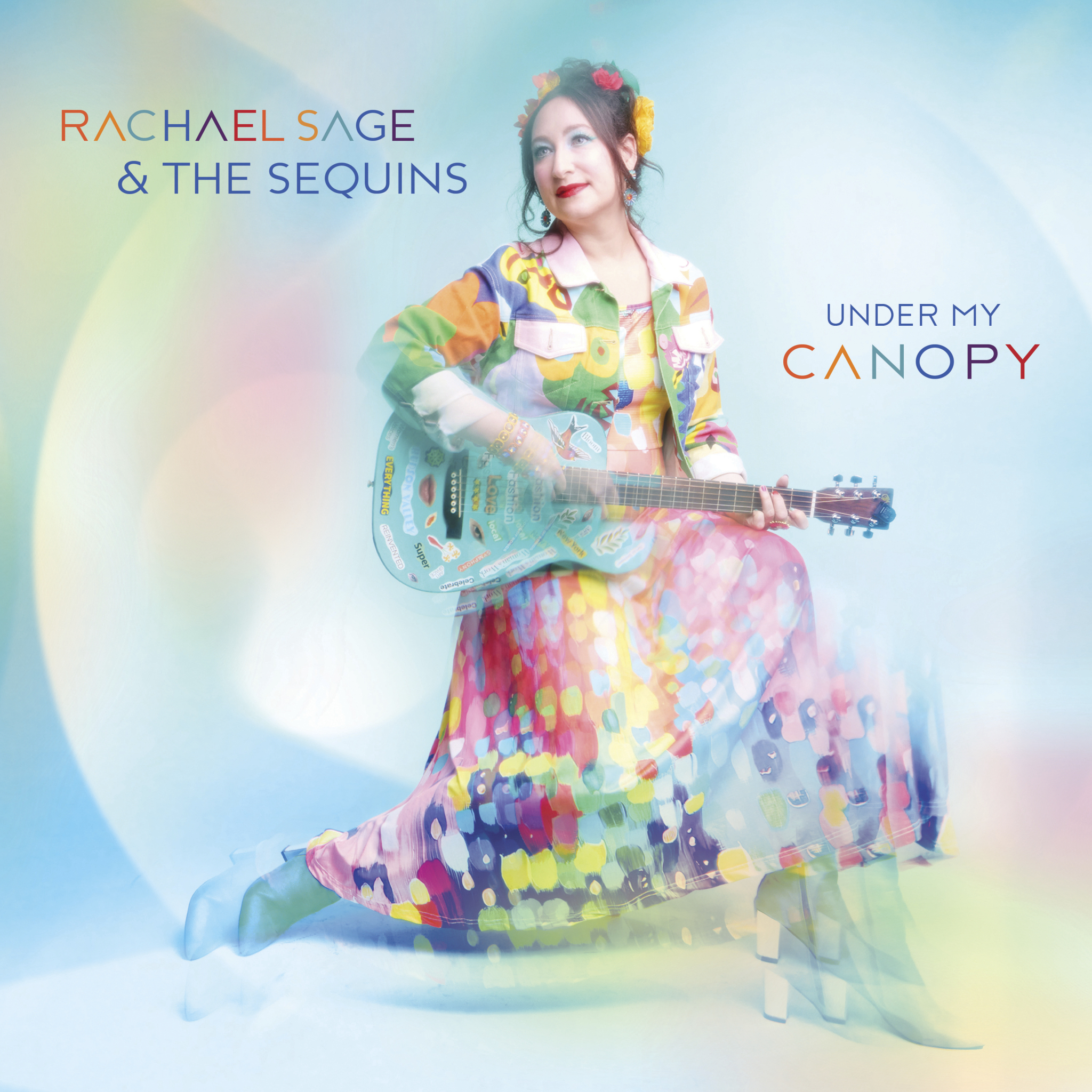 Rachael Sage & The Sequins - Under My Canopy Album Cover - photo by Anna Azarov